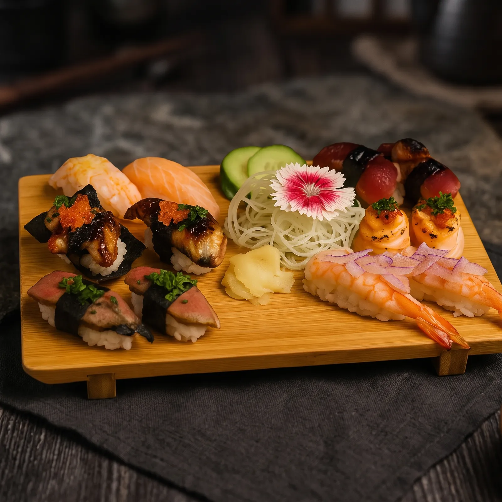 Sushi exclusivo (12 unidades)