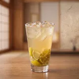 Lima da Pérsia com Cachaça
